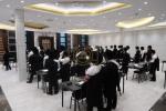 הגה"צ אב"ד צאנז ארה"ב שליט"א אויף א ביקור חיזוק בקרב בני קהילתו לרגל ימים הנוראים הבעלל"ט