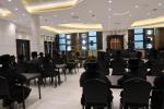 הגה"צ אב"ד צאנז ארה"ב שליט"א אויף א ביקור חיזוק בקרב בני קהילתו לרגל ימים הנוראים הבעלל"ט
