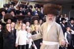 שמחת בית וויטעפסק - סערעדנא - קאסוב ירושלים -- חתונת בת האדמו"ר מוויטעפסק עם נכד האדמו"ר מסערעדנא וחתן האדמו"ר מקאסוב ירושלים -
