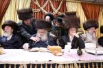 שמחת בית וויטעפסק - סערעדנא - קאסוב ירושלים -- חתונת בת האדמו"ר מוויטעפסק עם נכד האדמו"ר מסערעדנא וחתן האדמו"ר מקאסוב ירושלים -