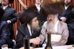 שמחת בית וויטעפסק - סערעדנא - קאסוב ירושלים -- חתונת בת האדמו"ר מוויטעפסק עם נכד האדמו"ר מסערעדנא וחתן האדמו"ר מקאסוב ירושלים -