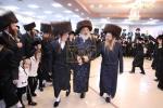 שמחת בית וויטעפסק - סערעדנא - קאסוב ירושלים -- חתונת בת האדמו"ר מוויטעפסק עם נכד האדמו"ר מסערעדנא וחתן האדמו"ר מקאסוב ירושלים -