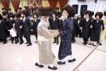 שמחת בית וויטעפסק - סערעדנא - קאסוב ירושלים -- חתונת בת האדמו"ר מוויטעפסק עם נכד האדמו"ר מסערעדנא וחתן האדמו"ר מקאסוב ירושלים -
