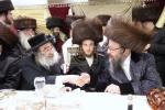 שמחת החתונה לבן האדמו"ר מביאלא בית שמש החתן הרב שלמה לייב עב"ג הכלה בת הגה"צ ר' אהרן וואזנר וחתן גאב"ד לאנדאן לרפו"ש 
