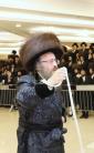 שמחת החתונה לבן האדמו"ר מביאלא בית שמש החתן הרב שלמה לייב עב"ג הכלה בת הגה"צ ר' אהרן וואזנר וחתן גאב"ד לאנדאן לרפו"ש 