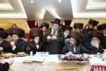 שמחת החתונה לבן האדמו"ר מביאלא בית שמש החתן הרב שלמה לייב עב"ג הכלה בת הגה"צ ר' אהרן וואזנר וחתן גאב"ד לאנדאן לרפו"ש 