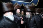 שמחת החתונה לבן האדמו"ר מביאלא בית שמש החתן הרב שלמה לייב עב"ג הכלה בת הגה"צ ר' אהרן וואזנר וחתן גאב"ד לאנדאן לרפו"ש 