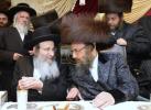 שמחת החתונה לבן האדמו"ר מביאלא בית שמש החתן הרב שלמה לייב עב"ג הכלה בת הגה"צ ר' אהרן וואזנר וחתן גאב"ד לאנדאן לרפו"ש 