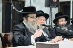 בילדער און ווידיאו: מעמד תחילת כתיבת אותיות ישיבת מהרי"ט בני ברק