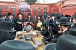 כ"ק אדמו"ר מסאטמאר שליט"א ביים התמנות דומ"ץ בביהמ"ד אור ישראל אלימלך וומ"ס