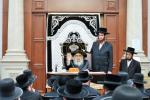 כ"ק אדמו"ר מסאטמאר שליט"א ביים סוגיא פארלערנען און לחיים אין היכל הישיבה