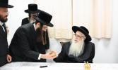 מעמדי קבלת קהל לקראת ימי הרחמים והסליחות בחצה"ק צאנז