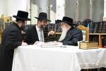 מעמדי קבלת קהל לקראת ימי הרחמים והסליחות בחצה"ק צאנז