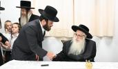 מעמדי קבלת קהל לקראת ימי הרחמים והסליחות בחצה"ק צאנז