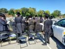 כ"ק אדמור מפאפא שליט"א אויף א בליץ באזוך אין טאראנטא לקראת די יארצייט פון זיין שווער  אב"ד טעטש‎ זצ"ל