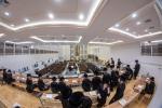 מעמד קביעת מזוזה און ראש השנה אינעם נייעם בית המדרש ד'באבוב – 45 