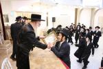 סיום מסכת גיטין וחלוקת תעודות בישי"ק למצויינים 'יטב לב' דסאטמאר ירושלים 