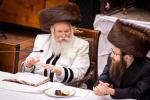 ערב און מוצאי יום כיפור ביי כ"ק אדמו"ר מבאבוב שליט"א 