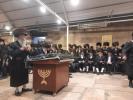 כ"ק גאב"ד מאקאווא שליט"א ביי סליחות אין מערת המכפלה חברון.
