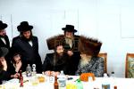 וואכנאכט, ברית, און סעודת ברית ביי אייניקל פון כ"ק אדמו"ר מסאטמאר שליט"א 