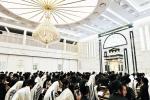 וואכנאכט, ברית, און סעודת ברית ביי אייניקל פון כ"ק אדמו"ר מסאטמאר שליט"א 