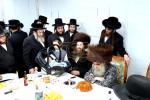 וואכנאכט, ברית, און סעודת ברית ביי אייניקל פון כ"ק אדמו"ר מסאטמאר שליט"א 