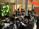 הגה"צ ראש ישיבת סאטמאר בני ברק שליט"א ביי אמירת תשליך ביום שלש עשרה מידות ביים וואסער אין די שטאטישע 'פינת החי' פארק אין בני ברק