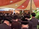 הגה"צ ראש ישיבת סאטמאר בני ברק שליט"א ביי אמירת תשליך ביום שלש עשרה מידות ביים וואסער אין די שטאטישע 'פינת החי' פארק אין בני ברק