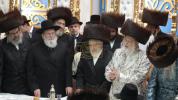כ"ק אדמו"ר מליסקא שליט"א ביי שמחת בית השואבה אין באבוב און מונקאטש