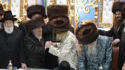 כ"ק אדמו"ר מליסקא שליט"א ביי שמחת בית השואבה אין באבוב און מונקאטש