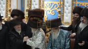 כ"ק אדמו"ר מליסקא שליט"א ביי שמחת בית השואבה אין באבוב און מונקאטש