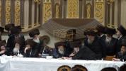 כ"ק אדמו"ר מליסקא שליט"א ביי שמחת בית השואבה אין באבוב און מונקאטש