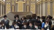 כ"ק אדמו"ר מליסקא שליט"א ביי שמחת בית השואבה אין באבוב און מונקאטש