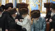 כ"ק אדמו"ר מליסקא שליט"א ביי שמחת בית השואבה אין באבוב און מונקאטש
