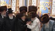 כ"ק אדמו"ר מליסקא שליט"א ביי שמחת בית השואבה אין באבוב און מונקאטש