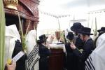 חג הסוכות ביי הגה"צ המשפיע רבי יצחק משה ערלאנגער שליט"א
