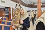 הושענא רבה אין היכל בית הכנסת המרכזי אין מאסקעווע 