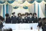 כ"ק אדמו"ר מקרעטשניף שליט"א ביים טיש חוה"מ סוכות 