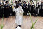 סוכות בחצר הקודש באבוב 