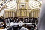 סוכות בחצר הקודש באבוב 