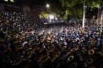 פולע געלאריע: בילדער און ווידיאוס פון נעילת החג און באגלייטן מוצאי סוכות בחצר הקודש סאטמאר 