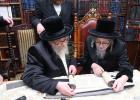 כ"ק אדמו"ר מסקווירא מב"פ באזוכט ביי כ"ק אדמו"ר מסקאליע שליט"א
