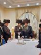 כ"ק אדמו"ר מסאדיגורא שליט"א ביי הבדלה אין שטאט סאדיגורא אוקריינא אין קלויז 'רוזין סאדיגורא'