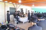 מעמד הנחת תפילין ושמחת החאלאקא ומסיבות לחיים פאר נכדי הגה"צ ראש ישיבת סאטמאר בני ברק שליט"א ביים עלטער זיידן כ"ק אדמו"ר מוויזניץ שליט"א אין מושב אורה