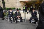 פולע גאלעריע פונעם גרויסארטיגן פראטעסט אין מאנהעטן קעגן די גזירת הגיוס 