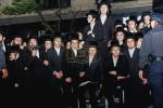 פולע גאלעריע פונעם גרויסארטיגן פראטעסט אין מאנהעטן קעגן די גזירת הגיוס 