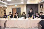 מעמד חגיגת סיום מס' ברכות והתחלת מס' שבת במסגרת חבורת 'תורתך שעשועי' שע"י קהל יטב לב ד'סאטמאר בראשות הגה"צ ראש ישיבת סאטמאר ב"ב שליט"א
