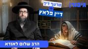 Main image for טרעף דיך דיין פלאץ | הרב שלום לאנדא