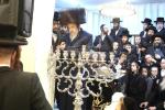 הרה"ק רבי יעקב מאיר שעכטער שליט"א ביים מעמד הדלקת הנרות יום ב' דחנוכה