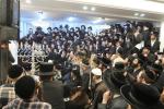 הרה"ק רבי יעקב מאיר שעכטער שליט"א ביים מעמד הדלקת הנרות יום ב' דחנוכה